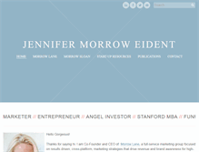 Tablet Screenshot of jennifereident.com